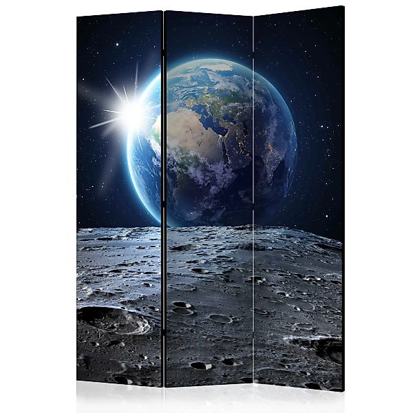 3-teiliges Paravent - View Of The Blue Planet [room Dividers] günstig online kaufen