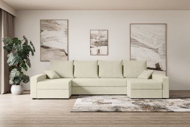 ALTDECOR Wohnlandschaft ALESIA-U, Couch mit Schlaffunktion, günstig online kaufen