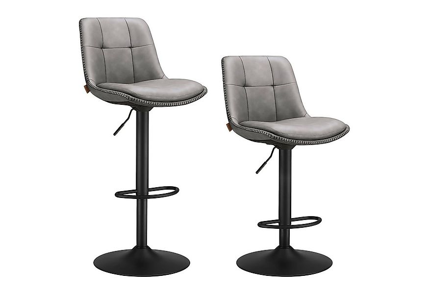 VASAGLE Barhocker Barstühle (Set, 2 St), höhenverstellbar, drehbar günstig online kaufen