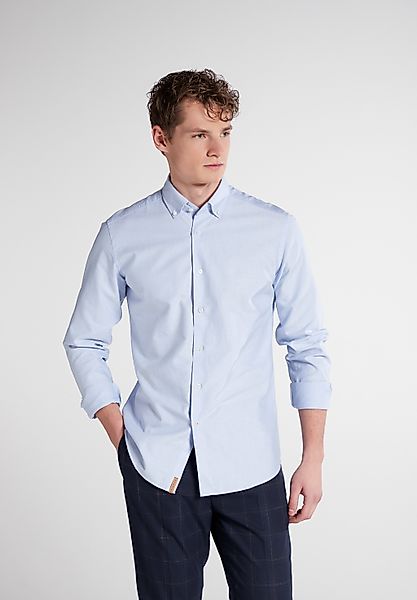 Eterna Langarmhemd "SLIM FIT" EASY IRON (bügelleicht) günstig online kaufen