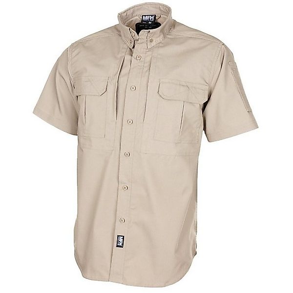 MFH Outdoorhemd Hemd Outdoor, kurzarm, khaki, Teflon, Rip Stop günstig online kaufen