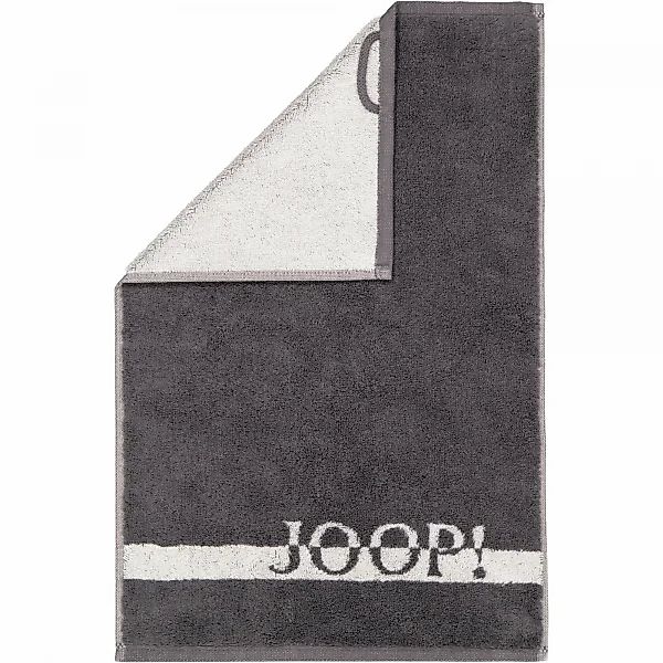 JOOP! Handtücher Split Doubleface 1712 - Farbe: Stein - 77 - Gästetuch 30x5 günstig online kaufen