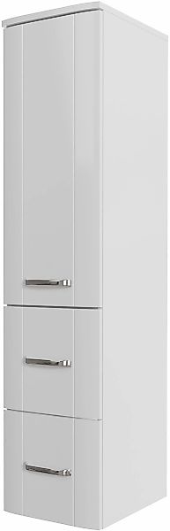 Saphir Midischrank "Serie 3006 Badschrank 30cm,1 Tür, 2 Schubladen, Türdämp günstig online kaufen