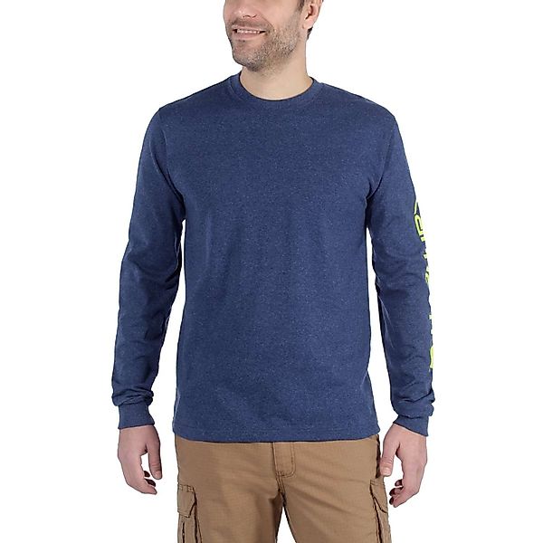 Carhartt Langarmshirt SLEEVE LOGO mit Rundhalsausschnitt günstig online kaufen