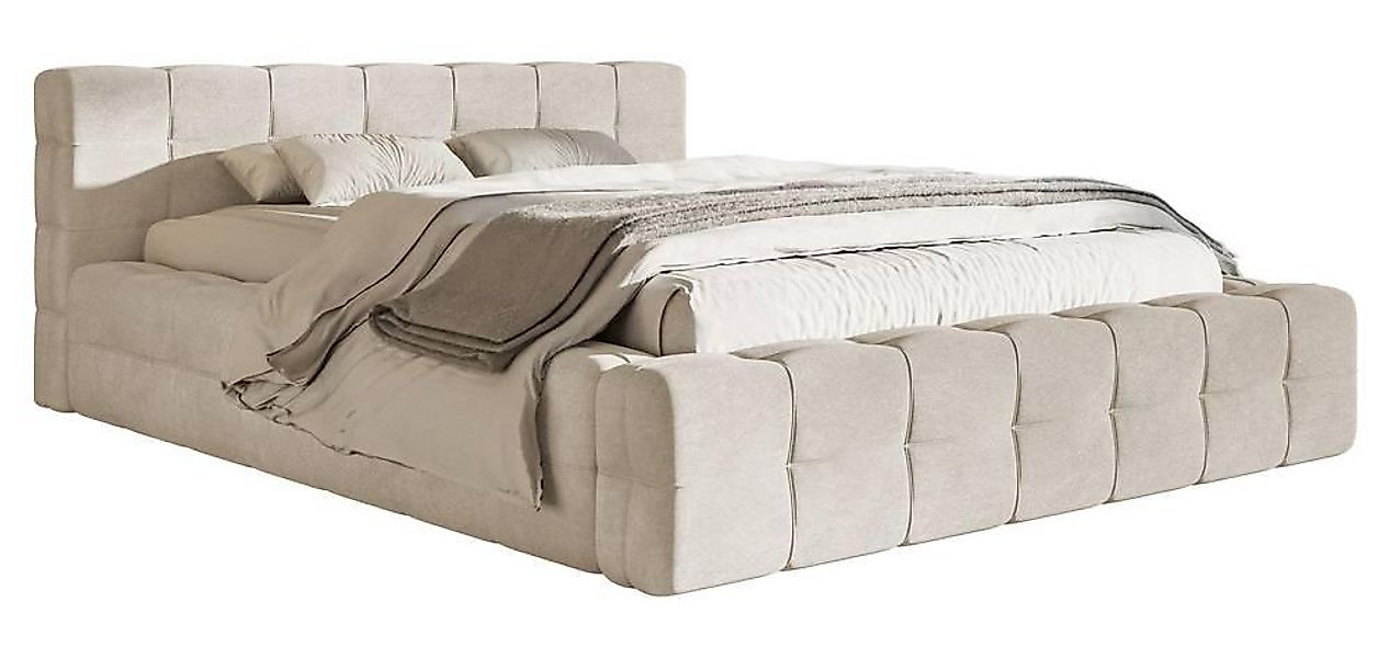 Selsey Design | Tilly Bettgestell Samt mit Staufach günstig online kaufen
