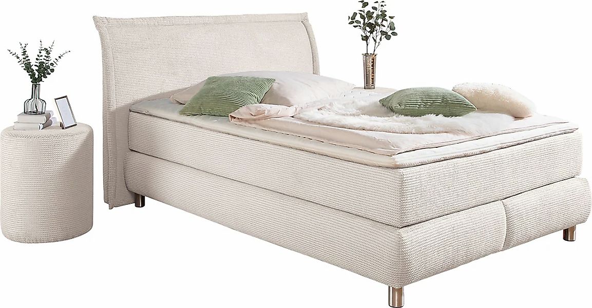 INOSIGN Boxspringbett »"Coloma" erhältlich in H2, H3 oder H4 inkl. Topper«, günstig online kaufen