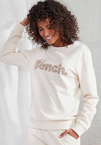 Bench. Loungewear Sweatshirt, mit Logodruck und Stickerei, Loungewear günstig online kaufen