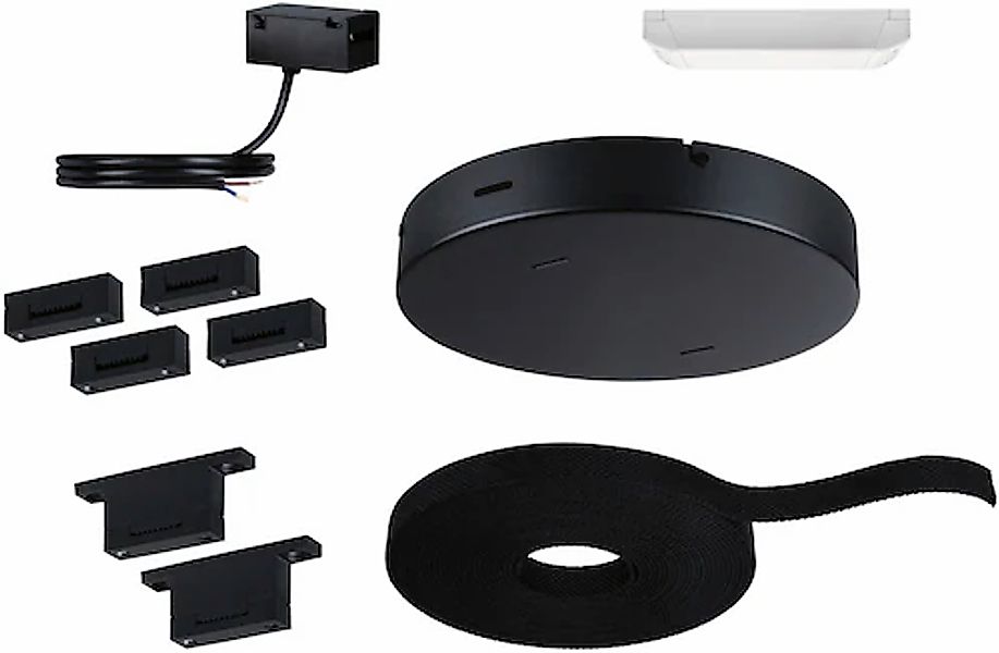 Paulmann Hängeleuchte »ULine Gurt Belt Basisset 10m max. 150W Schwarz« günstig online kaufen