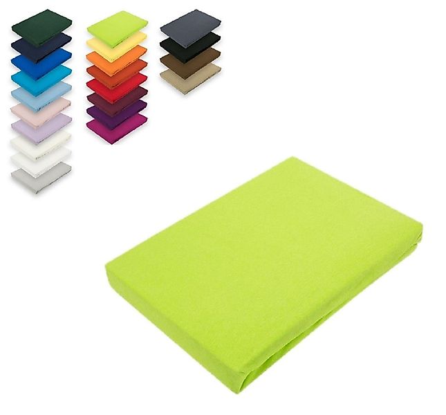 EXKLUSIV HEIMTEXTIL Spannbettlaken Microfaser Spannbettlaken Rundumgummizug günstig online kaufen