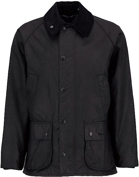 Barbour Bedale Wachsjacke Schwarz - Größe 58 günstig online kaufen