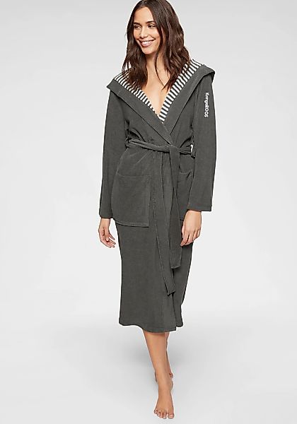 KangaROOS Damenbademantel "Dalia, ideal für Sauna & Spa, Standardlänge & Üb günstig online kaufen