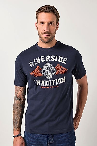 JP1880 T-Shirt JP1880 T-Shirt Halbarm Brustprint günstig online kaufen