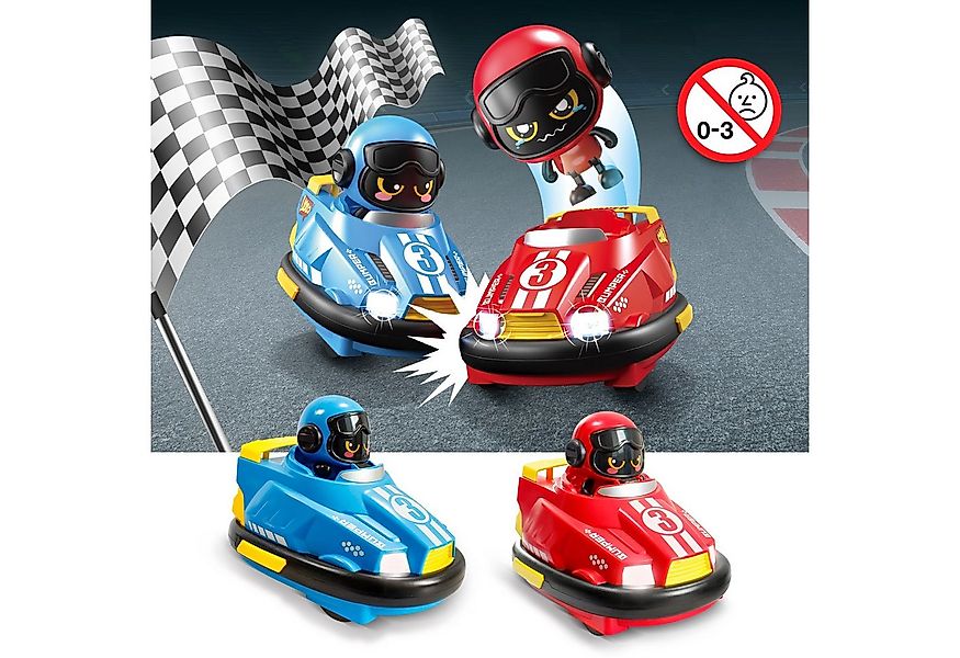 EAXUS RC-Auto Super Bumper Car - 2x Crash Stunt Auto (Für 2 Spieler, Rot & günstig online kaufen