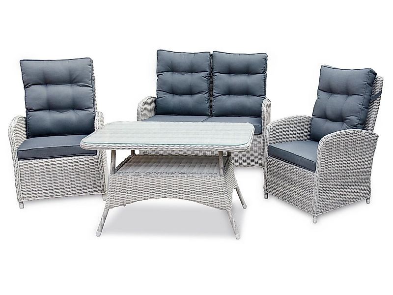 bellavista - Home&Garden® Gartenlounge-Set »Monte Carlo« Gartenmöbel Set Ra günstig online kaufen