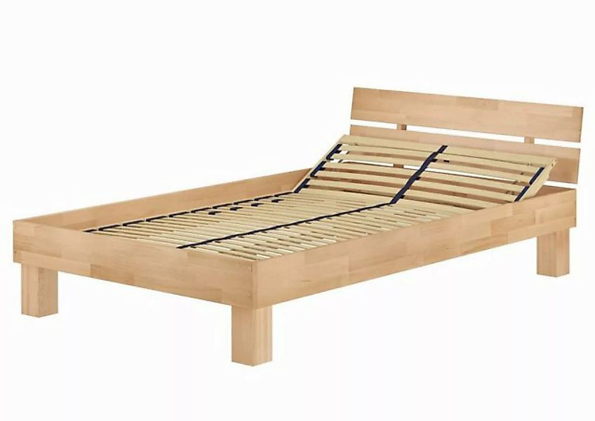 ERST-HOLZ Einzelbett Überlanges, breites Einzelbett 120x220 mit Federholzra günstig online kaufen