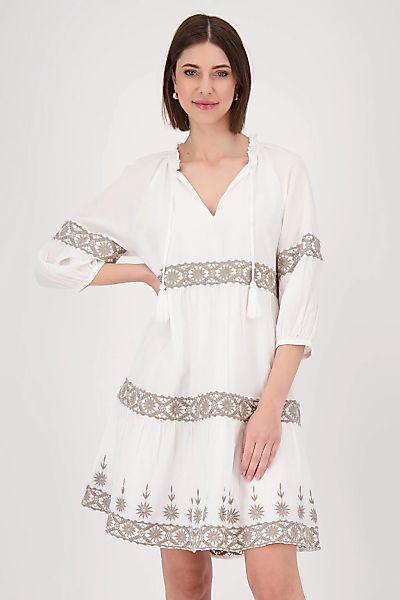 Monari Midikleid "Kleid Stickerei", Mit Rundhalsausschnitt günstig online kaufen