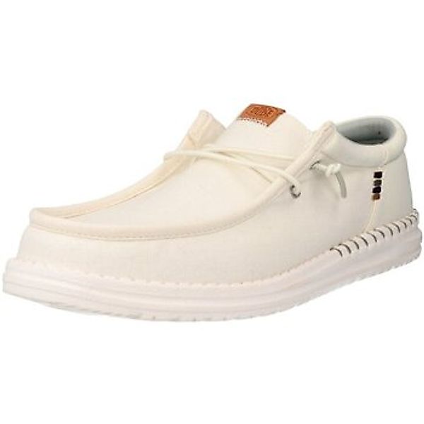 HEYDUDE  Herrenschuhe Schnuerschuhe 40677-1KA - Importiert, Weiß Hey Dude günstig online kaufen
