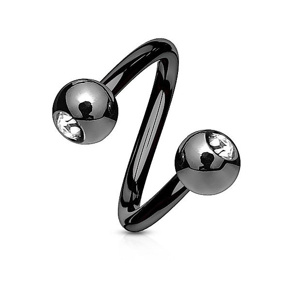 viva-adorno Piercing-Set Lippenpiercing Spirale Twist Labret günstig online kaufen