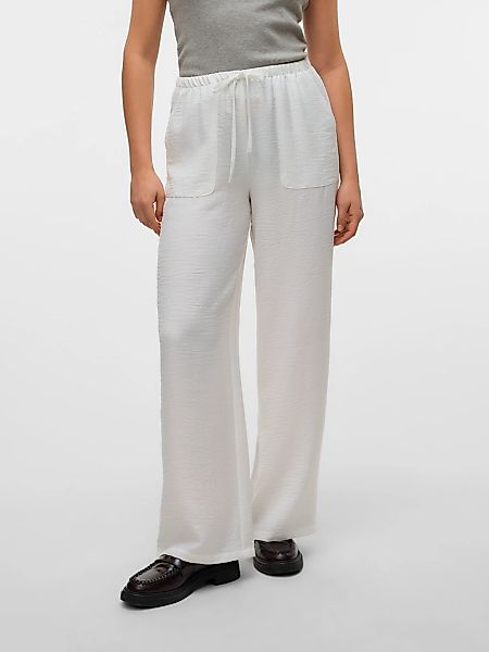 Vero Moda Schlupfhose "VMMELANEY HW LOOSE PANT WVN GA NOOS" Kunstfaser, loo günstig online kaufen