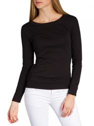 Caspar Langarmshirt MUSE SRT024 figurfreundliches Damen günstig online kaufen