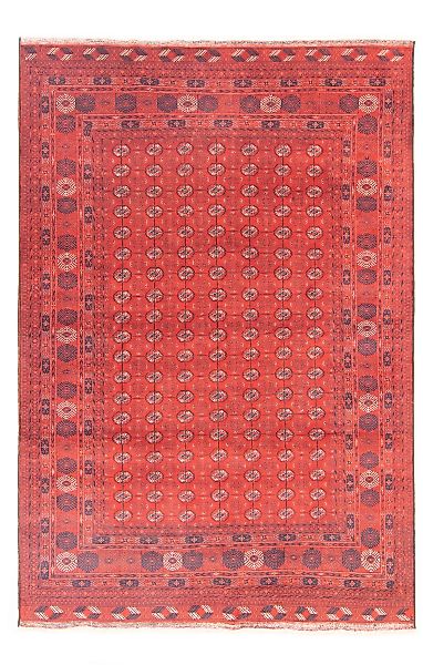morgenland Wollteppich »Buchara Teppich handgeknüpft dunkelrot«, rechteckig günstig online kaufen