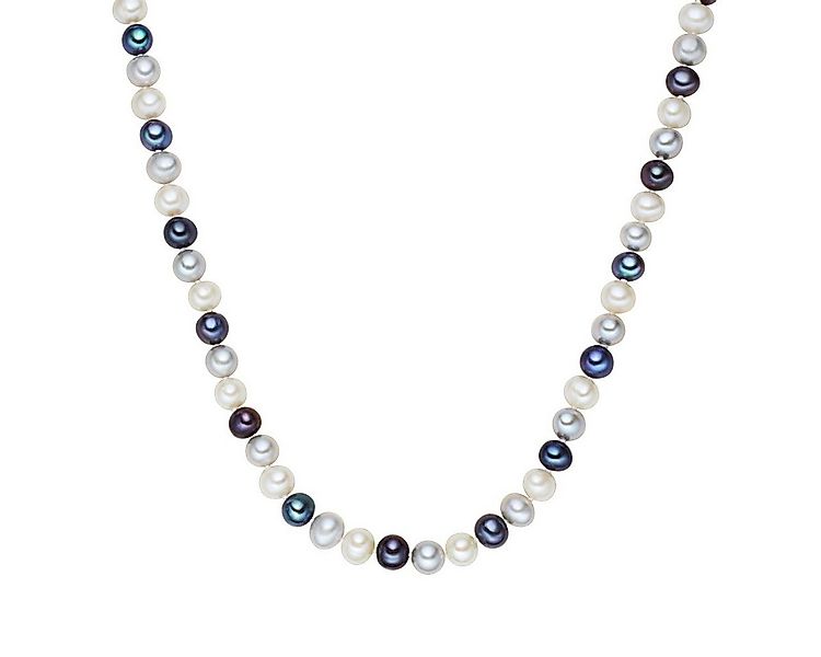 Valero Pearls Perlenkette silber, mit Süßwasser-Zuchtperle günstig online kaufen