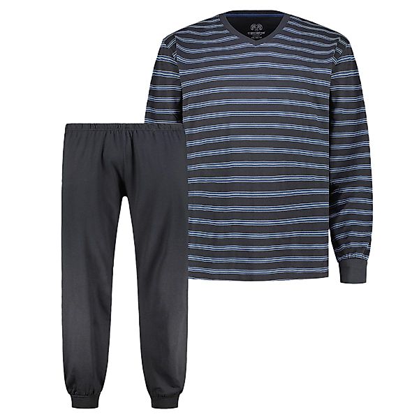 Ceceba Schlafanzug aus Baumwolljersey Farbe schwarz Größe: 80 günstig online kaufen