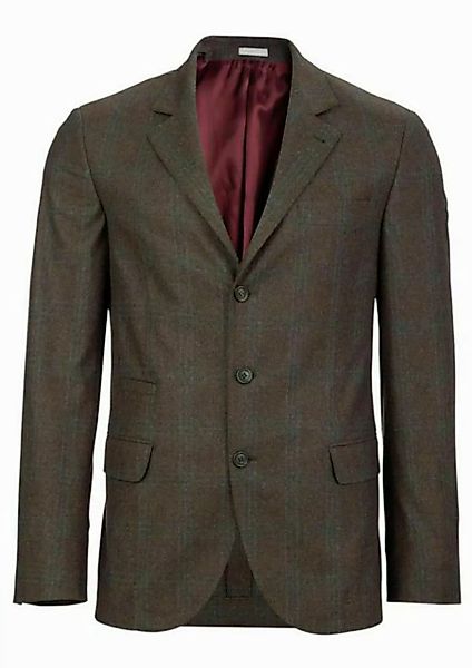 BRUNELLO CUCINELLI Sakko Kariertes Anzug Blazer Satinfutter, Zwei Rückensch günstig online kaufen