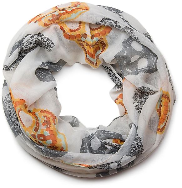 styleBREAKER Loop Loop mit Sugar Skull günstig online kaufen
