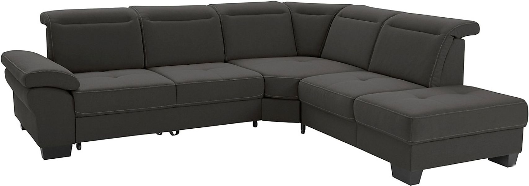 Places of Style Ecksofa »Cornwall L-Form«, incl. Sitztiefenverstellung, mit günstig online kaufen