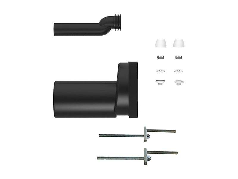 SANIT WC-Anschlussrohr WC-Etagen-Anschlussgarnitur DN100 PE günstig online kaufen