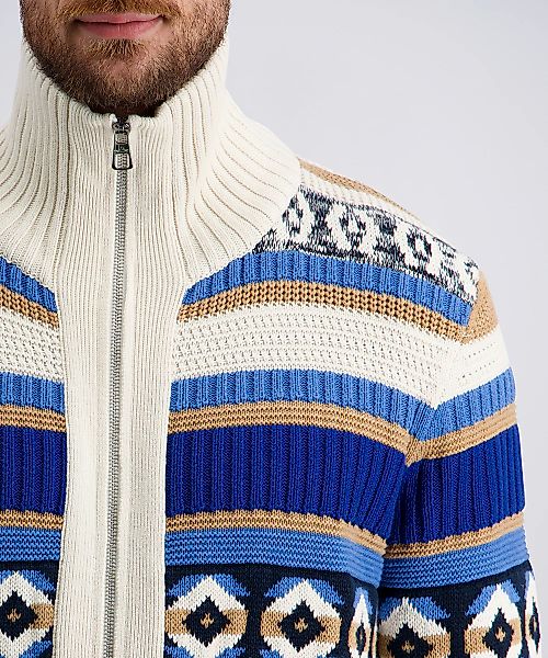 Pierre Cardin Strickjacke mit Reißverschluss günstig online kaufen