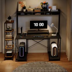 HOMALL Eckschreibtisch Schreibtisch Computertisch L-förm Eckschreibtisch günstig online kaufen