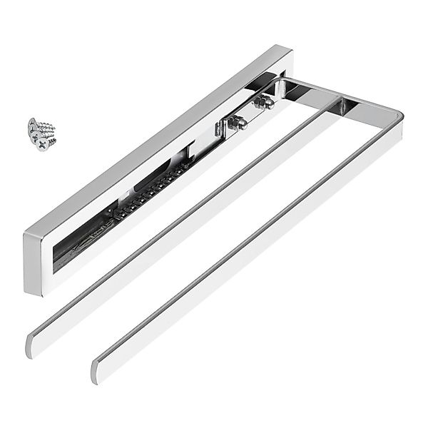 SOTECH Handtuchauszug STYLE 2 Armig Chrom Poliert 325 mm Auszugsweg 145 mm günstig online kaufen