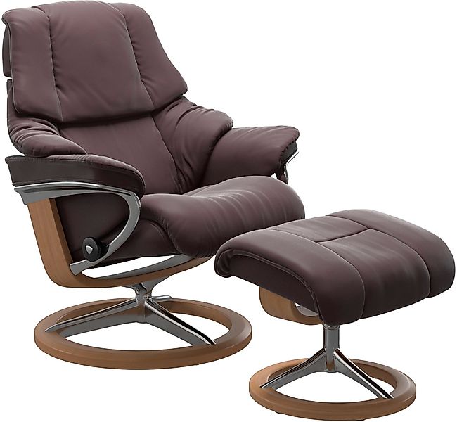Stressless® Relaxsessel »Reno«, (Set, Relaxsessel mit Hocker), mit Hocker, günstig online kaufen