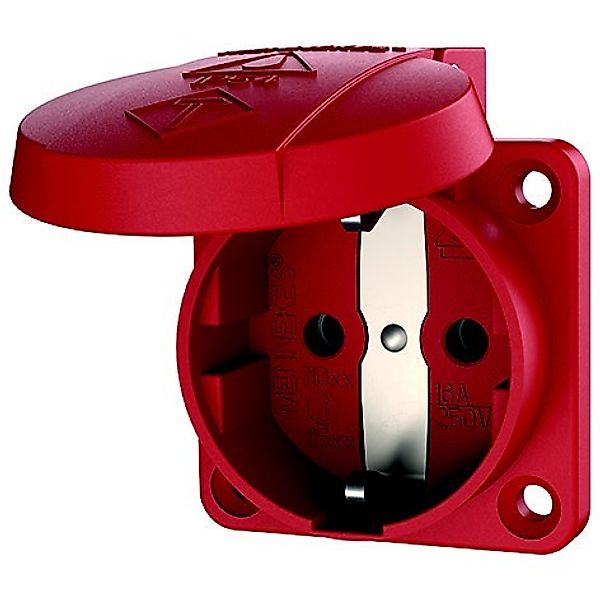 Mennekes Schuko-Anbau-Steckdose 16A,2p+E,230V,rt 11013 - 11013 günstig online kaufen