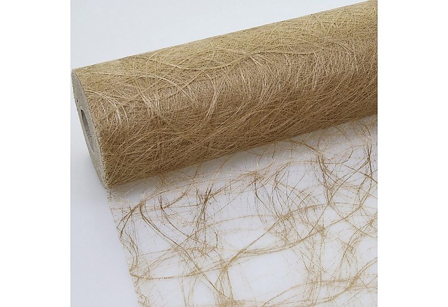 Deko AS Tischläufer Sizoweb Tischläufer - dunkelgold - 30 cm - 5 Meter auf günstig online kaufen