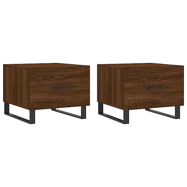 vidaXL Couchtisch Couchtische 2 Stk. Braun günstig online kaufen