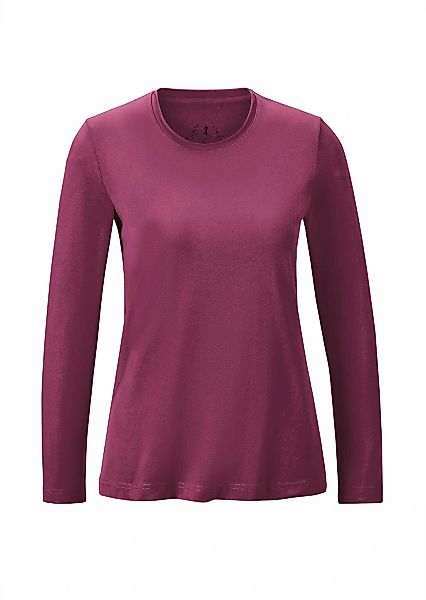 GOLDNER Longpullover "T-Shirt mit Rundhals" Ohne günstig online kaufen