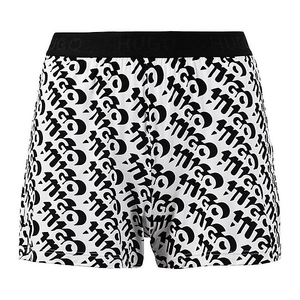 HUGO Pyjamashorts Unite Shorts Printed mit sichtbarem Bund mit Marken-Logos günstig online kaufen