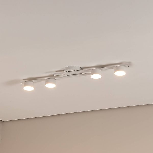 Deckenlampe Fragment, weiß, Länge 86 cm, Metall, 4-flg. günstig online kaufen