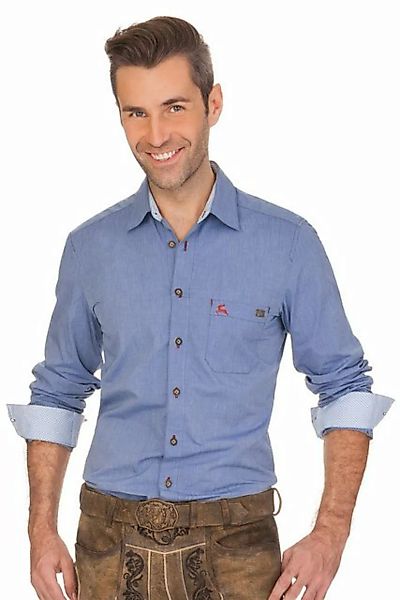 Spieth & Wensky Trachtenhemd Trachtenhemd - FILSEN - blau, hellblau günstig online kaufen