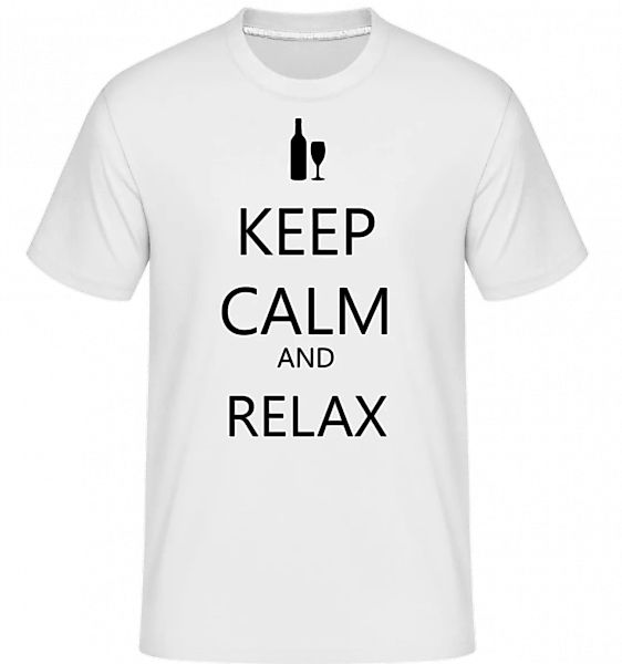 Keep Calm And Relax · Shirtinator Männer T-Shirt günstig online kaufen