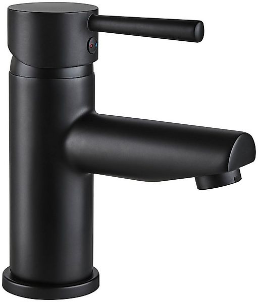 welltime Waschtischarmatur Paris black bleifreie Edelstahl-Armatur, Waschti günstig online kaufen