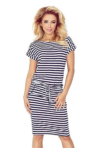 Charis Moda Shirtkleid "Chiara" Sommerkleid im maritimen Streifenlook günstig online kaufen