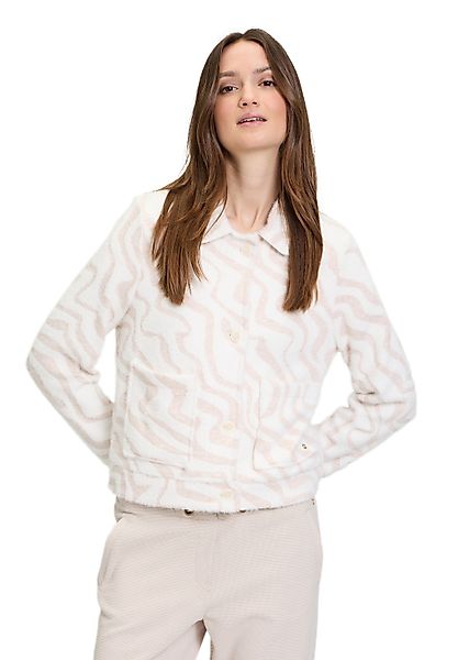 Betty&Co Canvasjacke "Betty & Co Damen Casual-Jacke langarm" günstig online kaufen