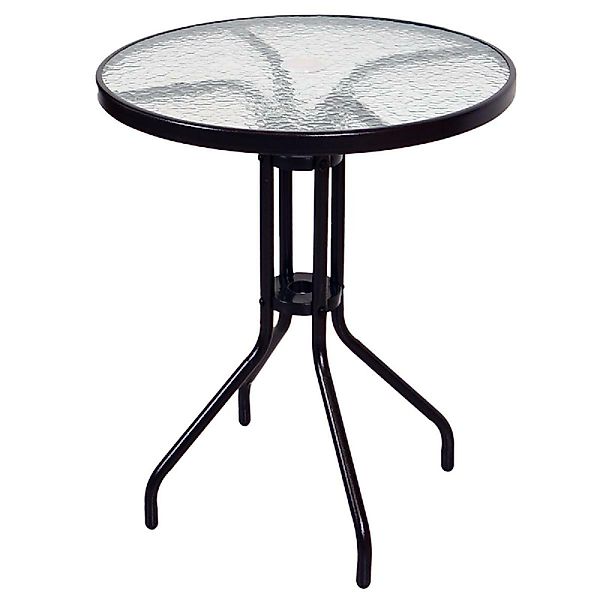 VCM Gartentisch Bistro Tisch mit Glasplatte günstig online kaufen