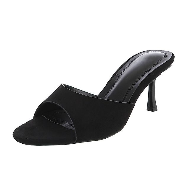 Ital-Design Elegante Damen Sandalen mit offenem Zehenbereich und Absatz Pan günstig online kaufen