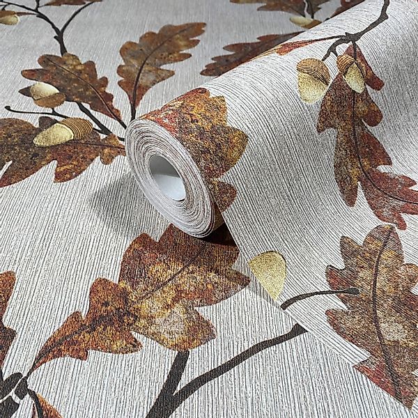 Marburg Vliestapete Tapete Oak Delight, geprägt, günstig online kaufen