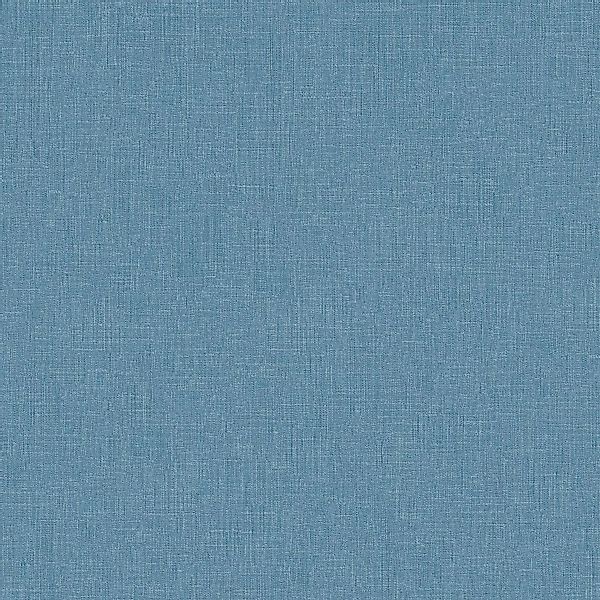 PROFHOME 369259-GU Textiloptik Tapete Uni Matt Blau 0,53 m x 10,05 m 5,33 m günstig online kaufen